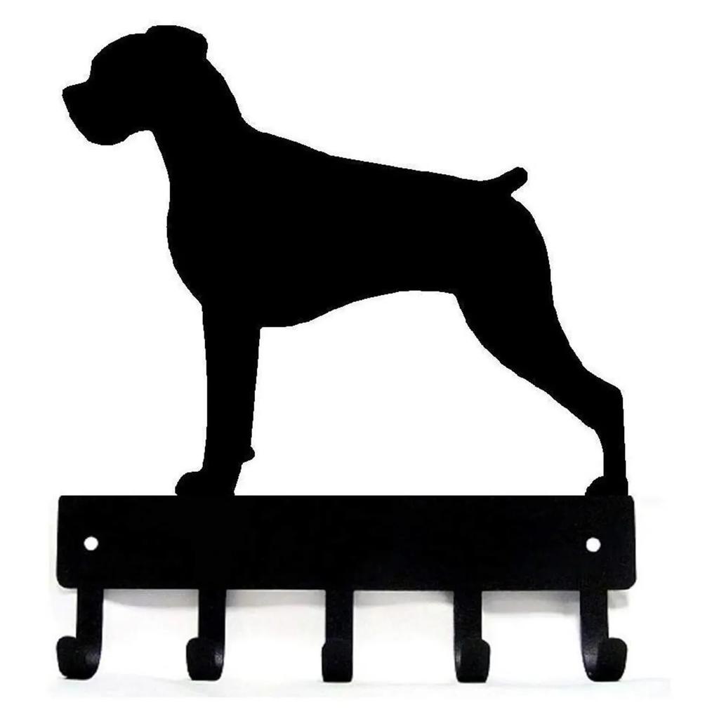 Dog Key Rack Hanger Metal Wall Art Hanger Metal Mounted Hook Pet Clothes Key Wall Rack Holder Hangers Bathroom Coat Hanger