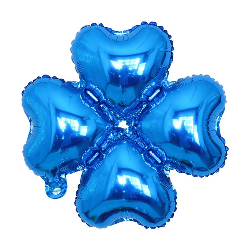 10pcs 18inch Four-leaf Clover Birthday Party Balloons Valentine's Day Aluminium Foil Ballons Birthday Party Decors Adult and kid
