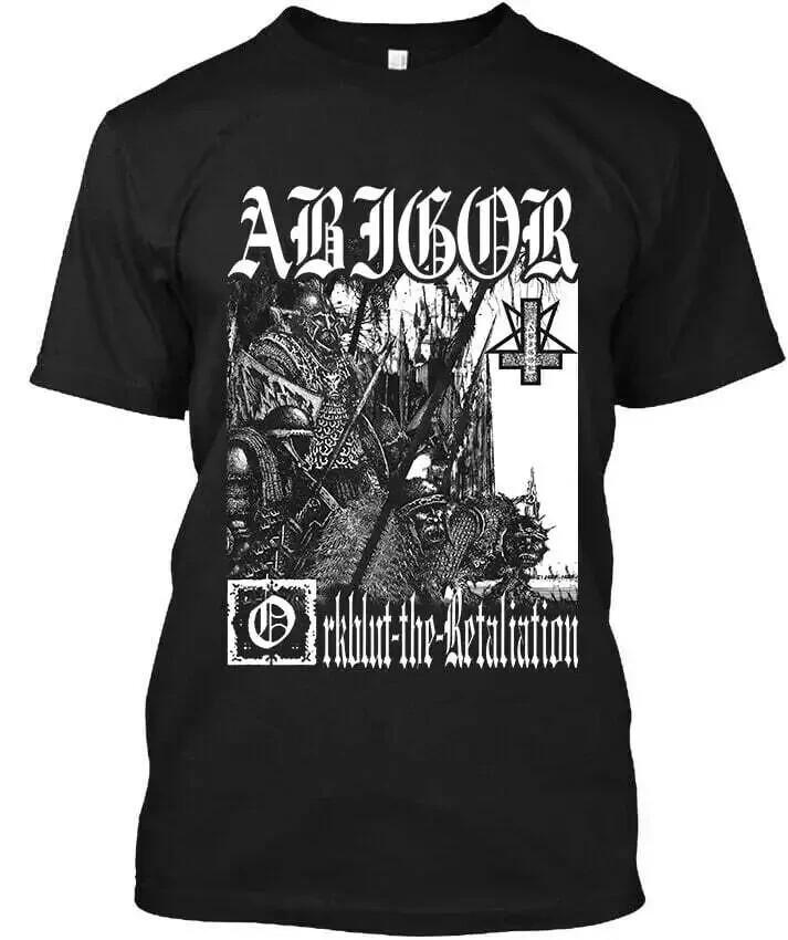 Abigor Orkblut Месть Ночные Гимны Из Сумерек Футболка S-5XL Унисекс Футболка