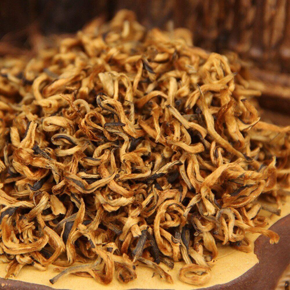 100g/box Golden Bud Black Chinese Tea Red Tea Dianhong Honey Fragrant