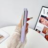 Применимо к мобильному телефону Samsung ZFold1, чехол с магнитной подставкой-кольцом, цвет solid, эффект водяной ряби, двойной центральный шарнир, защита от падения, легкая роскошь