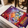 Halloween Friends Celebration Customize Your Name Floor Rug Office Rug Perfect for Dormitory Study room Dining Room Balcony Anti-slip Rug