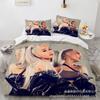 Luxury 3D Ariana Grande Wallpaper Anime Digital Printing Set Quilt Cover Comforter Bed Youth Kids Girl Boys Gift