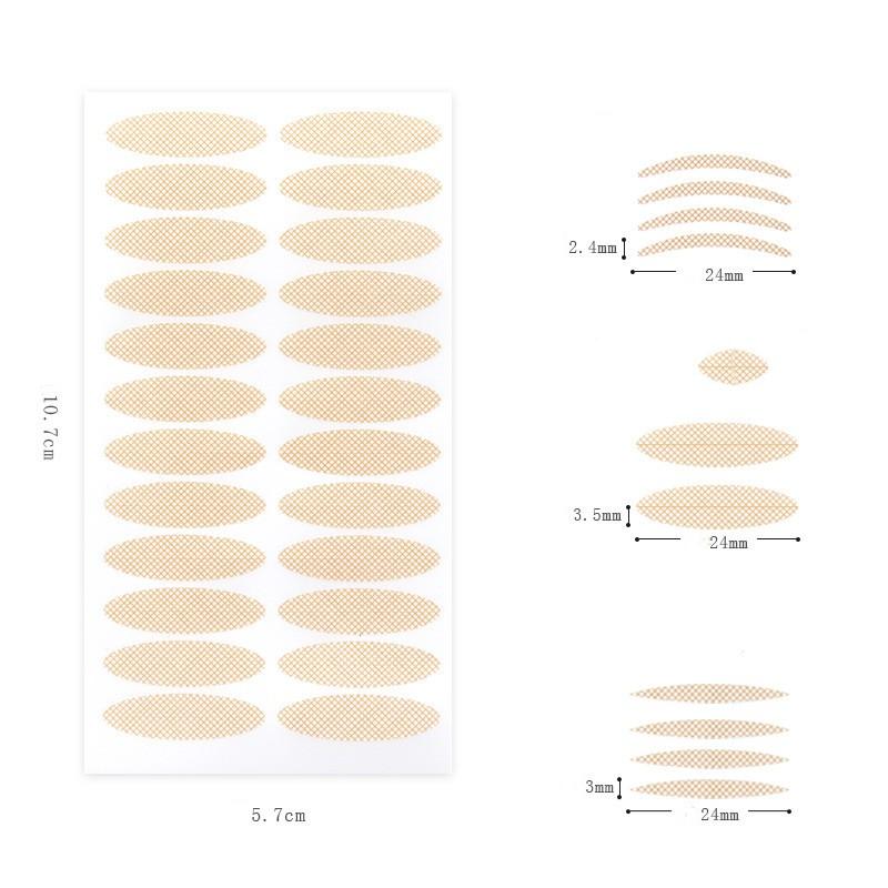10 листов, новая бесследная лента для двойного века, невидимые наклейки для двойного века, прозрачная лента для глаз, женские инструменты для макияжа глаз