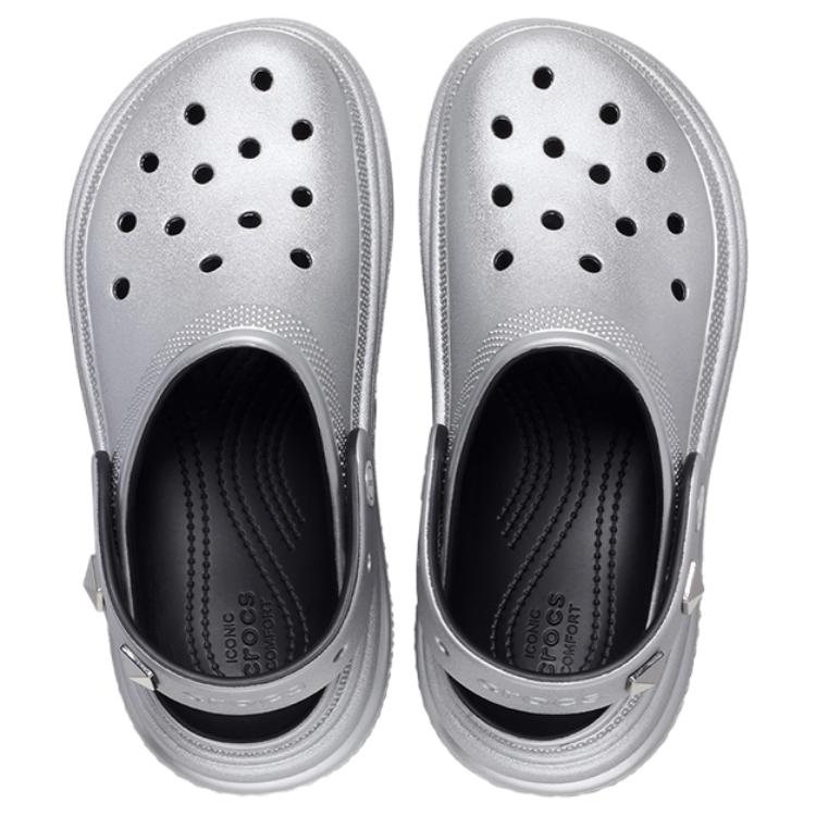 Crocs Клоги Stomp EVA Женские Серебристые