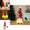 Incredibly Soft Christmas Gnomes With Led Lights Plush Dolls Xmas Ornament