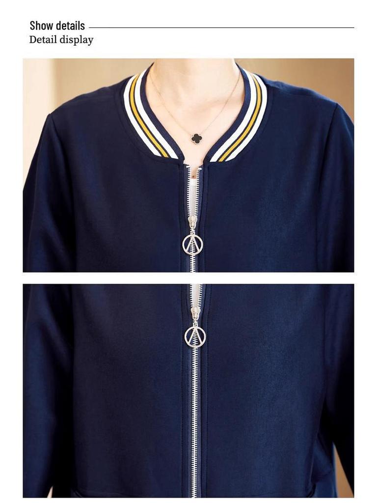 Весенние спортивные костюмы 2024: Модные куртки и костюмы-двойки для женщин среднего возраста