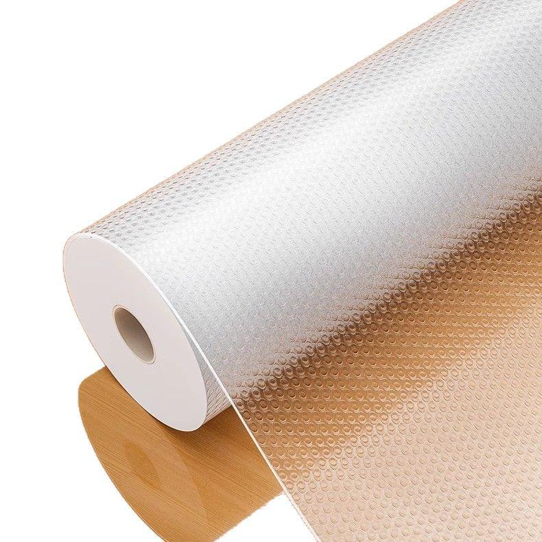 Водонепроницаемый вкладыш для шкафа и ящика против плесени - Влагостойкий, маслостойкий и нескользящий коврик для использования на кухне и в гардеробе.