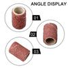 Rotary Tool Kit Sanding Drum For Woodworks DIY Metal 12Pcs/Set Accessories Polishing Replacement Sandpaper  Rotary