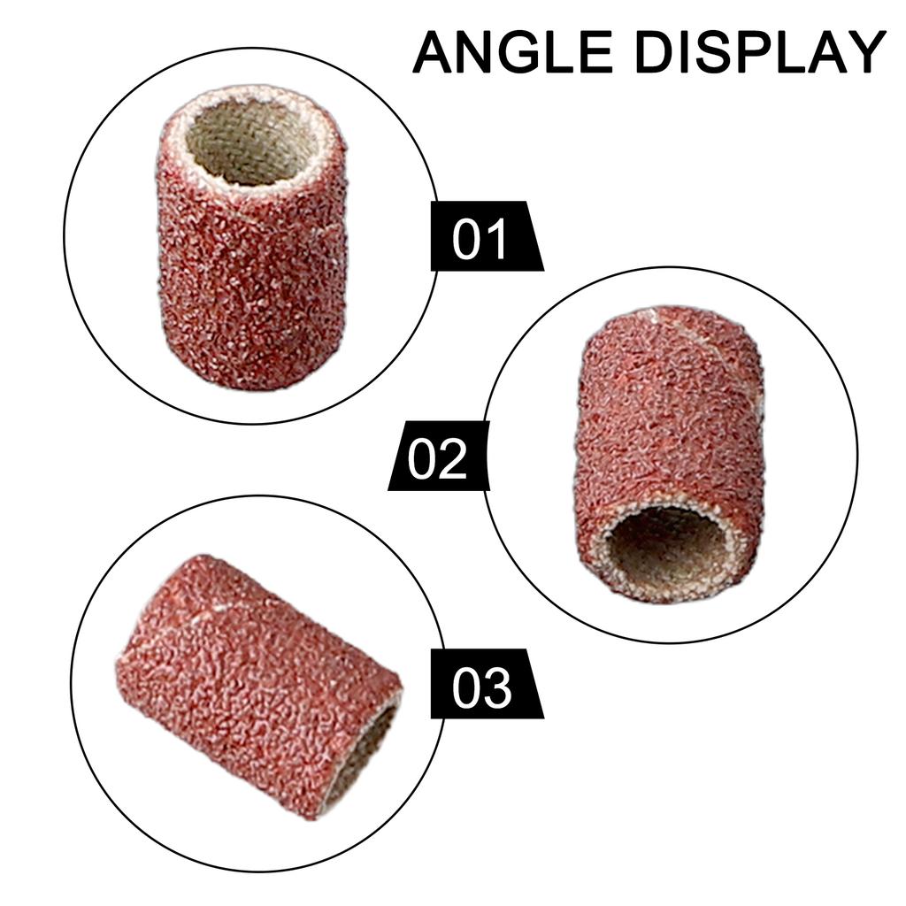 Rotary Tool Kit Sanding Drum For Woodworks DIY Metal 12Pcs/Set Accessories Polishing Replacement Sandpaper  Rotary