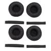 4pcs Replacement Earpads Cushions Fit for PX200 PX200 II PX100 PX100 II PX80 PX90 PC130 PC131 Headphones Headband