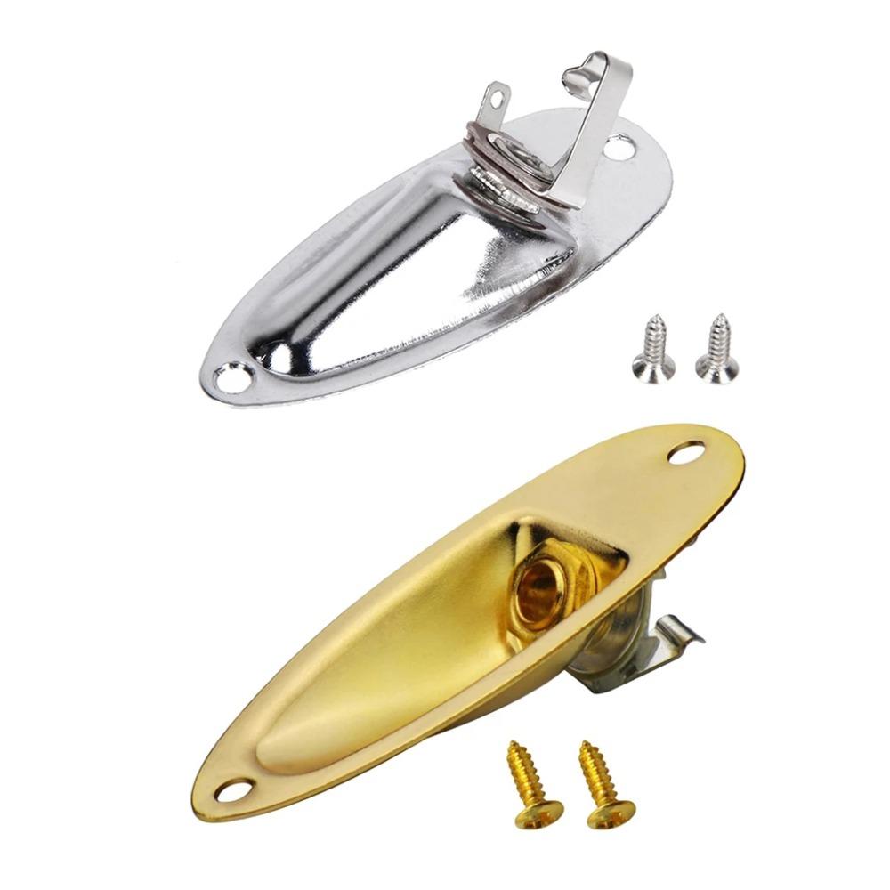 Guitarra Pickup Boat Guitar Jack Plate Guitar Parts 6.35mm Guitarra Pickup Electric Guitar