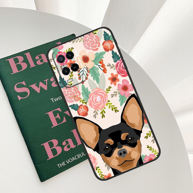 Chihuahua Dog Case For Oppo A96 A76 A16 A15 A17 A52 A72 A54S A57S A58 A78 A98 A57 A77 A54 A74 A94 Cover