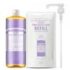 Доктор. Мыло Dr. Bronner's Castile 740 мл + 300 мл с конфигурацией помпы