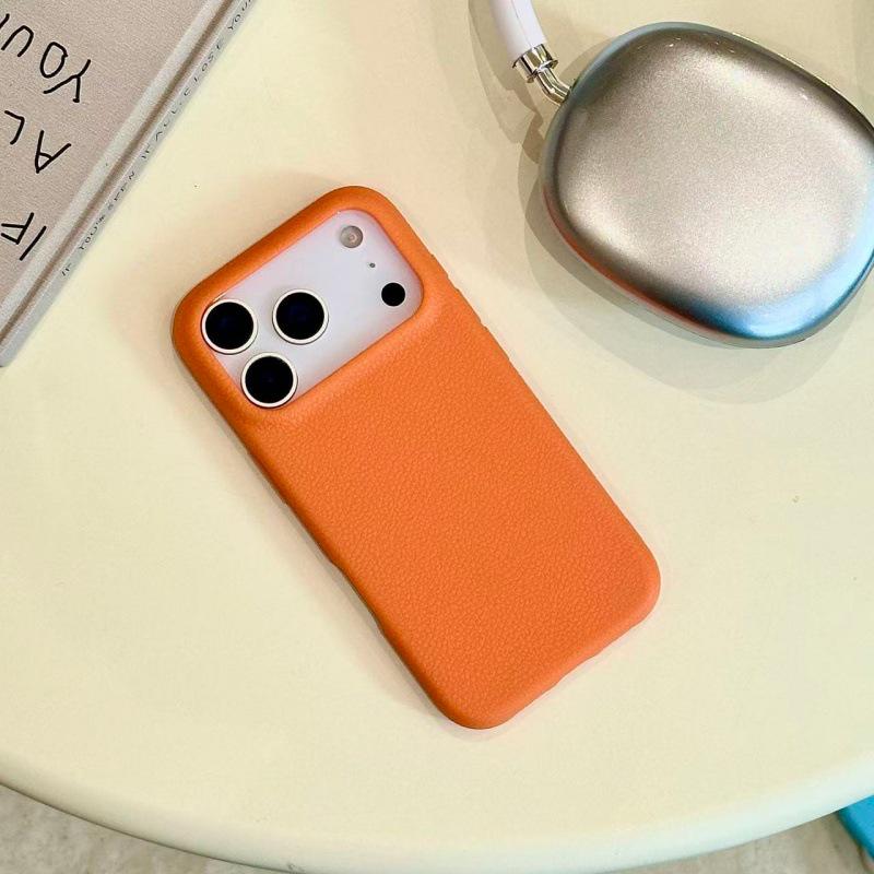 Премиальный чехол из искусственной кожи для iPhone 17 Pro Max - Прочная, ударопрочная защита