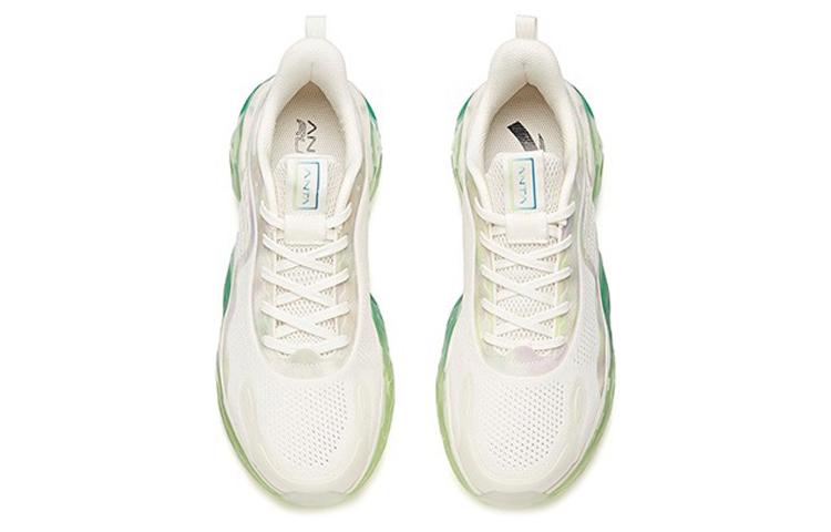 Men's Sneakers Anta Elastic Gum Fabric Cushioning Slip Resistant Abrasion Resistant Low top Running Shoes