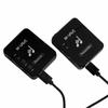 WP-10 2.4G Беспроводная система Ушной монитор Перезаряжаемая система передачи Передатчик Приемник Моно Функция записи