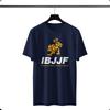 IBJJF Международный логотип Бразильского джиу-джитсу забавная футболка Размер S-5XL Сделано в США Унисекс футболка