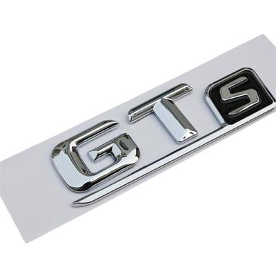 Хромированные буквы GTs Крышки багажника Значок Эмблема Эмблемы