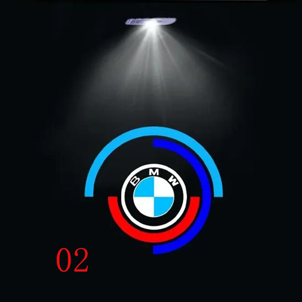 Светодиодные проекторы логотипа на дверь автомобиля, приветственный свет для BMW E90 E91 E92 E93 E60 E61 F10 F07 E63 E64 F12 F13 F30 E87 F20 Аксессуары