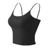 Liquid foundation underwear women's sling vest with chest pad, large breasts gathered and small, non-marking thin beautiful back bra