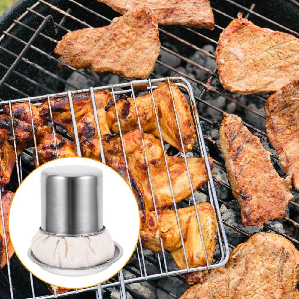 Со Сковородой Блинной Жир Кисть Бесплатная Кисть Салфетка для Удаления Масла Многофункциональная Распределитель Масла для Крепов Соус