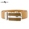 Мужской кожаный ремень Высококачественная автоматическая пряжка Простой деловой повседневный мужской ремень