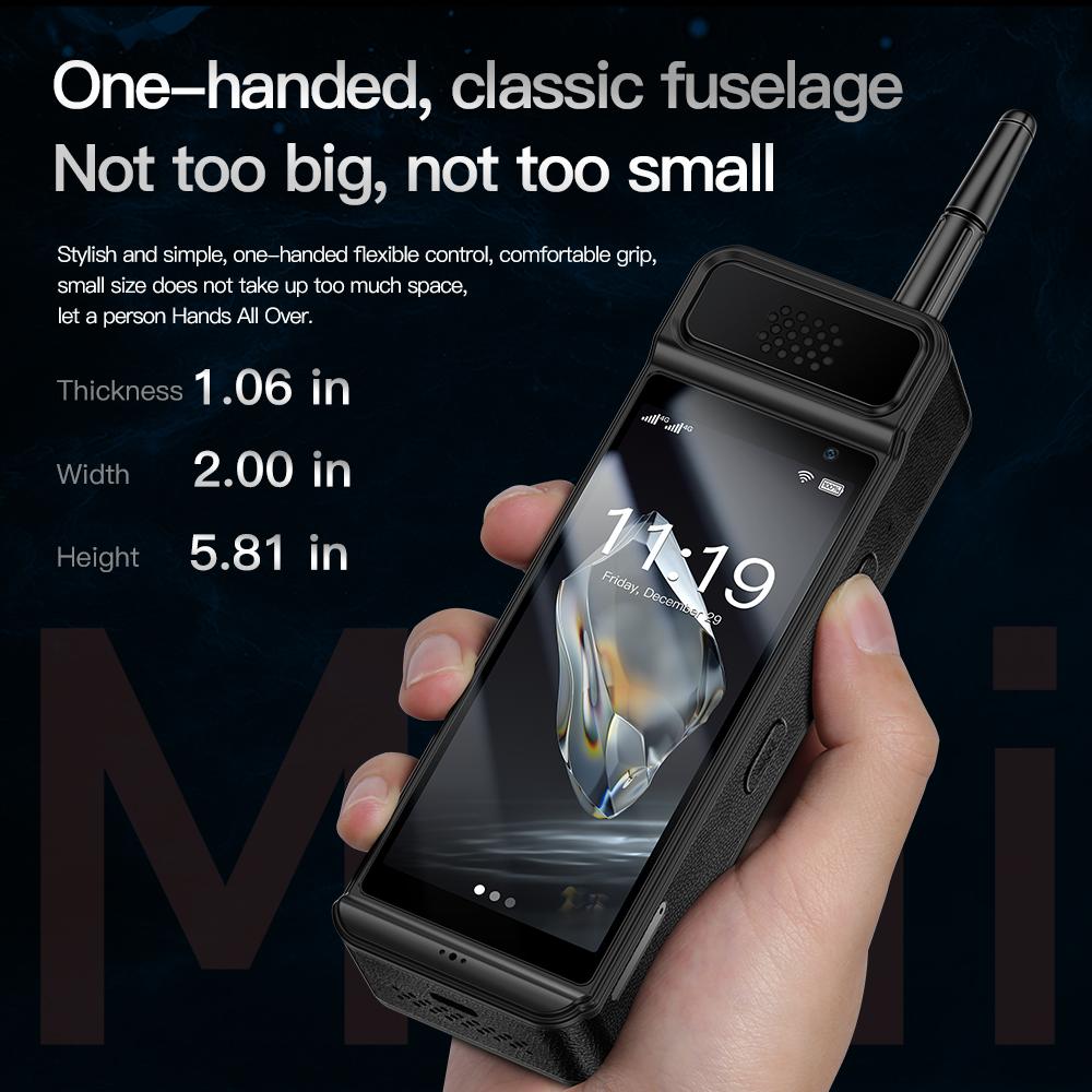 Смартфон W88 Pro в стиле ретро, 4,0 дюйма, Android 12,0, четырехъядерный процессор ОЗУ, 2 ГБ ПЗУ, 16 ГБ, 5500 мАч, Face ID Type-C, мобильный телефон с двумя SIM-картами, 4G