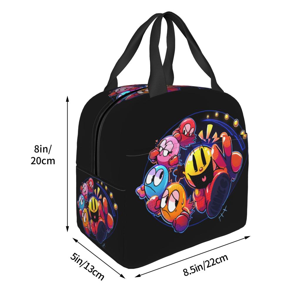 Custom P-Paced Thermal Insulated Lunch Bags Electronics Game Resuable Lunch Tote for Outdoor Camping Travel Storage Food Box