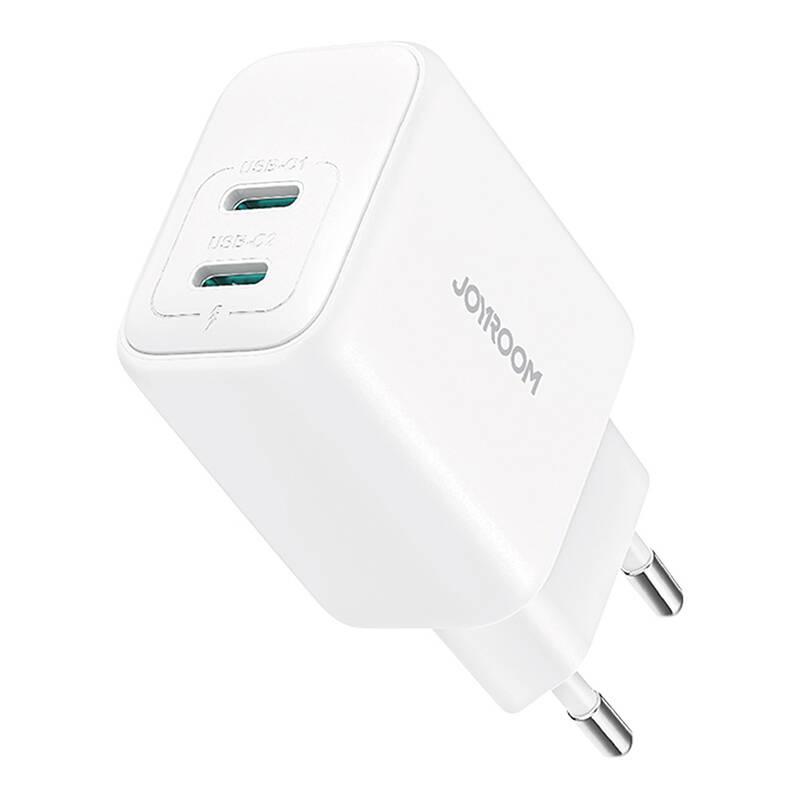 Ładowarka Sieciowa Joyroom Jr-Tcf12 Dual-Port (2C) 20W (Biały)