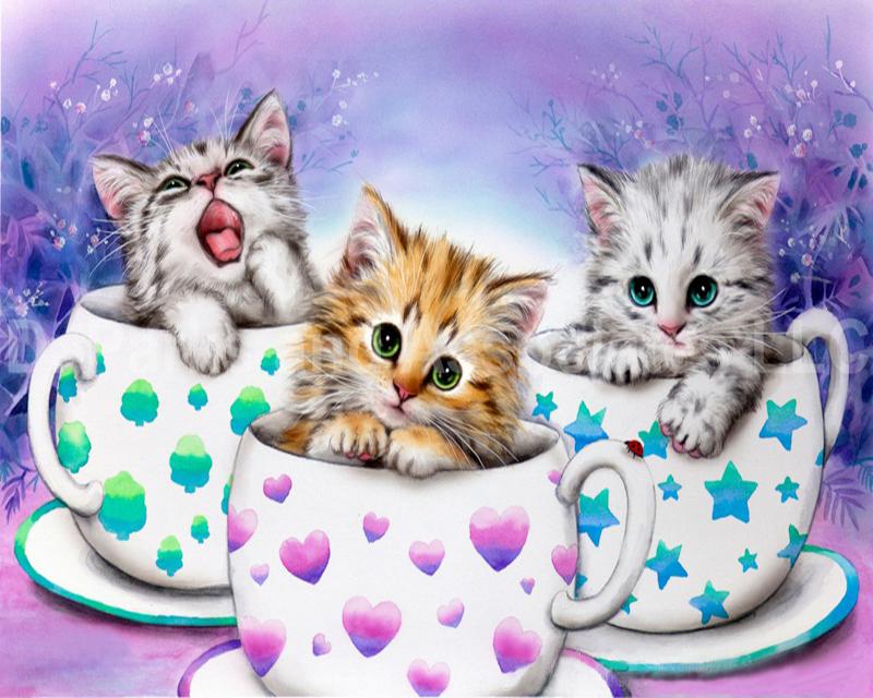 5D DIY Алмазная картина Милая маленькая девочка Пейзаж Фотографии стразов Алмазная вышивка Полный набор Продажа Лиса Животное Алмазная мозаика Ремесленный комплект