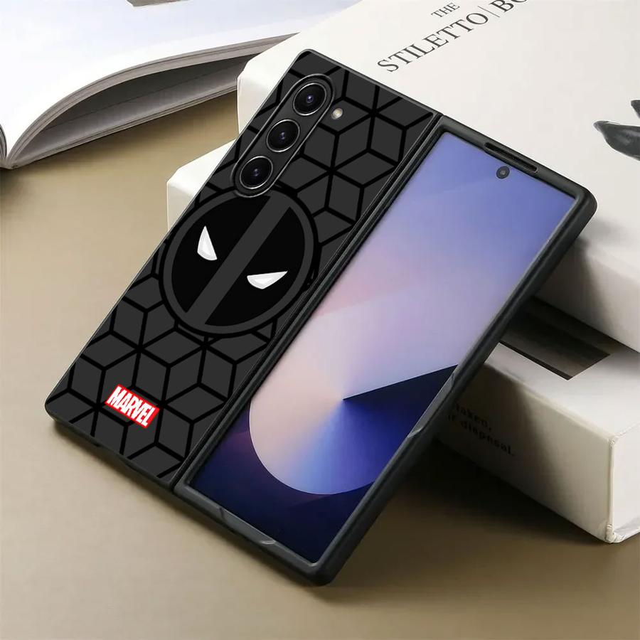 Задняя крышка чехол для телефона для Samsung Galaxy ZFold6 ZFold7 Z Fold 7 6 5 4 3 ZFold3 ZFold5 ZFold4 Логотип супергероев Marvel Мстители