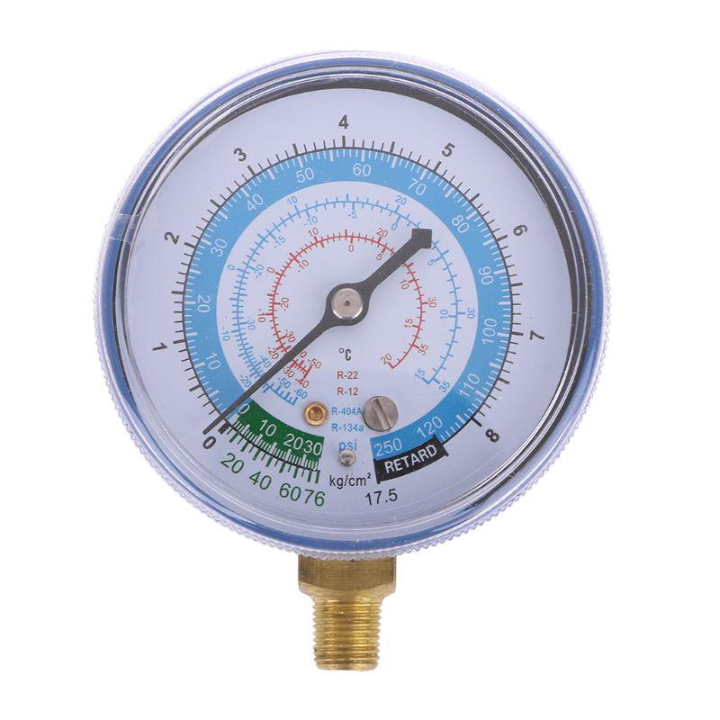Good Air Conditioning Manifold Gauge High/Low Pressure R404 R134A R22 Refrigerant Manometer Replacement Accessories Tool