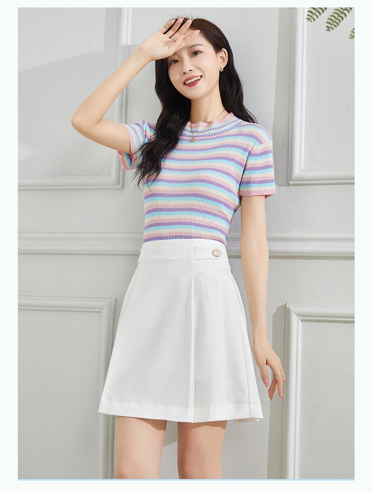Summer Age Reducing Versatile Short Skirt