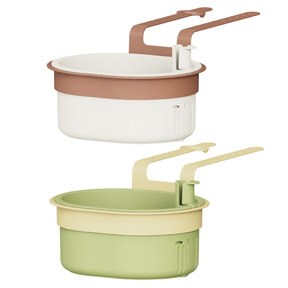2Pcs Detachable Sink Hanging Strainer Basket Creative Food Residue Separator Kitchen Accessories