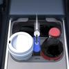 Автомобильный подстаканник с отделением для хранения, противоударный дизайн, термостойкий автомобильный подстаканник на центральной консоли