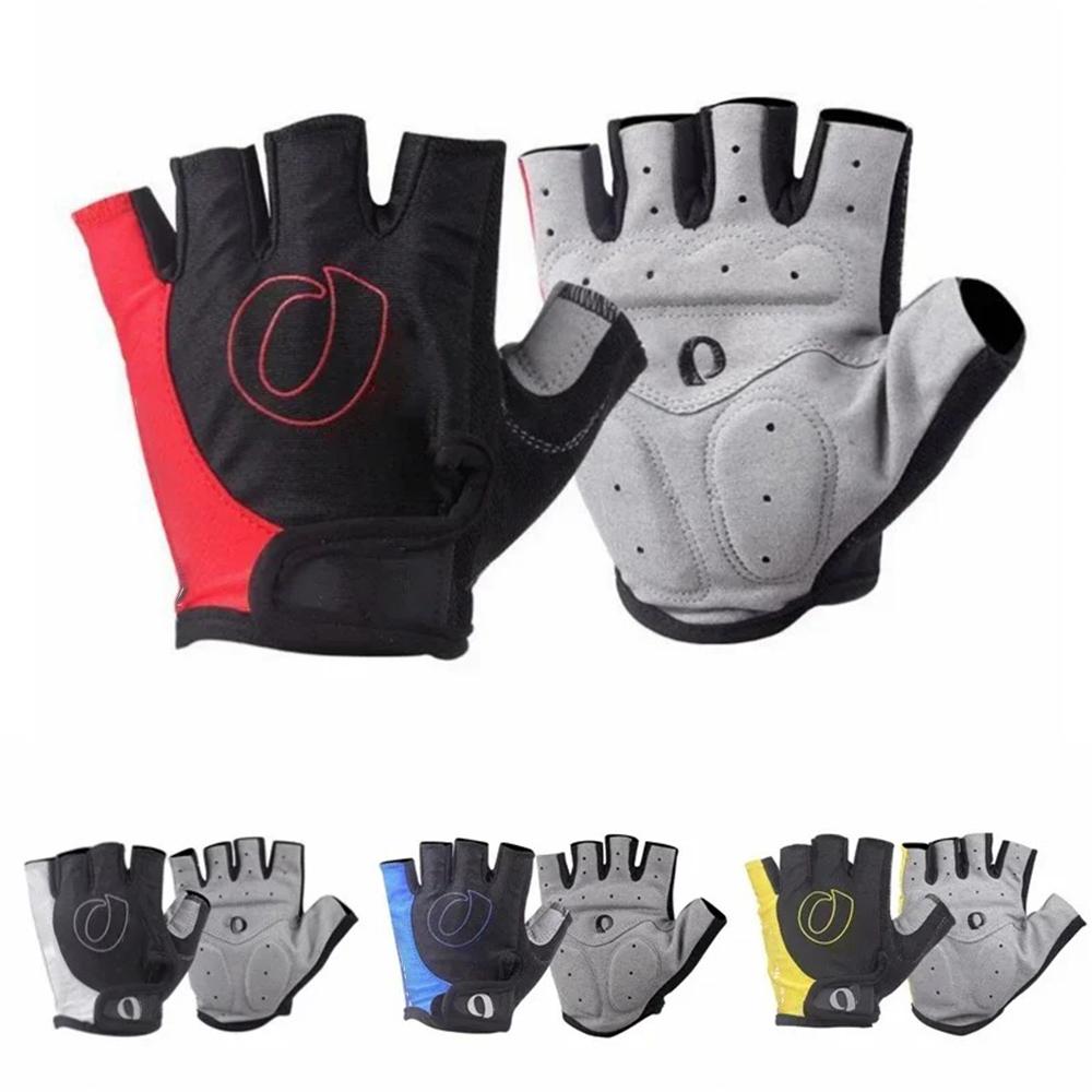 Gel Half Finger Cycling Gloves Anti-Slip Anti-sweat Anti Shock MTB Road Bike Gloves Bicycle Left-Right Hand Gloves