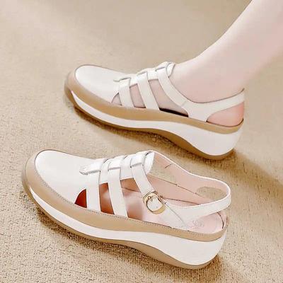 Мода Ete Открытые сзади Подростковые шлепанцы Сандалии на низком каблуке Для женщин Обувь Женские кроссовки Teniz Спортивные Уникальные Необычные