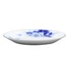 Okura Art Pottery Blue Rose Style 17cm Cake Plate, Made in Japan, 101H/8011-S