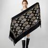 Qinghai Travel Shawl Scarf Paisley Big Cashew Scarf High-end Tassel Thickened Warm Scarf