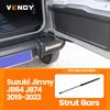 Rear Door Rod For Suzuki Jimny JB64 JB74 2019-2023 1pcs Auto Rear Door 90-Degree Support Metal Gas Impact Lift Rod Accessories