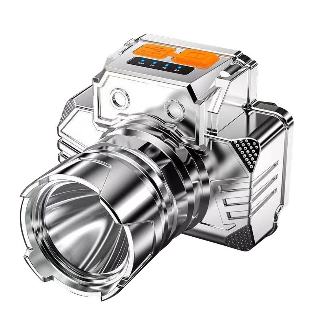 USB Rechargeable LED Headlamp Waterproof Camping Lantern New LED Light HeadLight