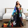 Forsaken Character Flannel Blanket Winter  Warm Soft Throw Blanket for Children Home Decor Print Bedspread Sofa Bed Cover