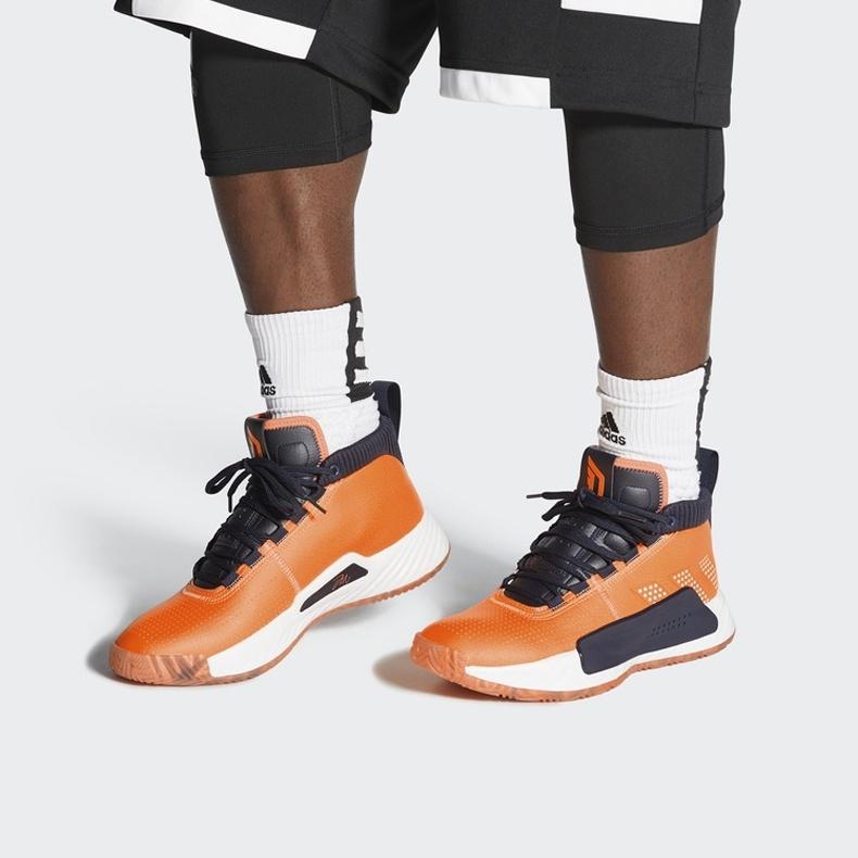 adidas Dame 5 'Flash Orange' Men's EF9801
