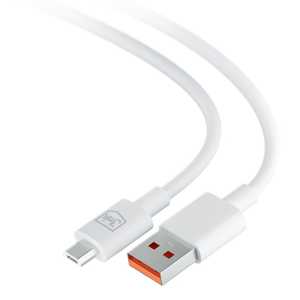 Accessories - 3Mk Hyper Cable A To Micro 1.2M 5V 2,4A White