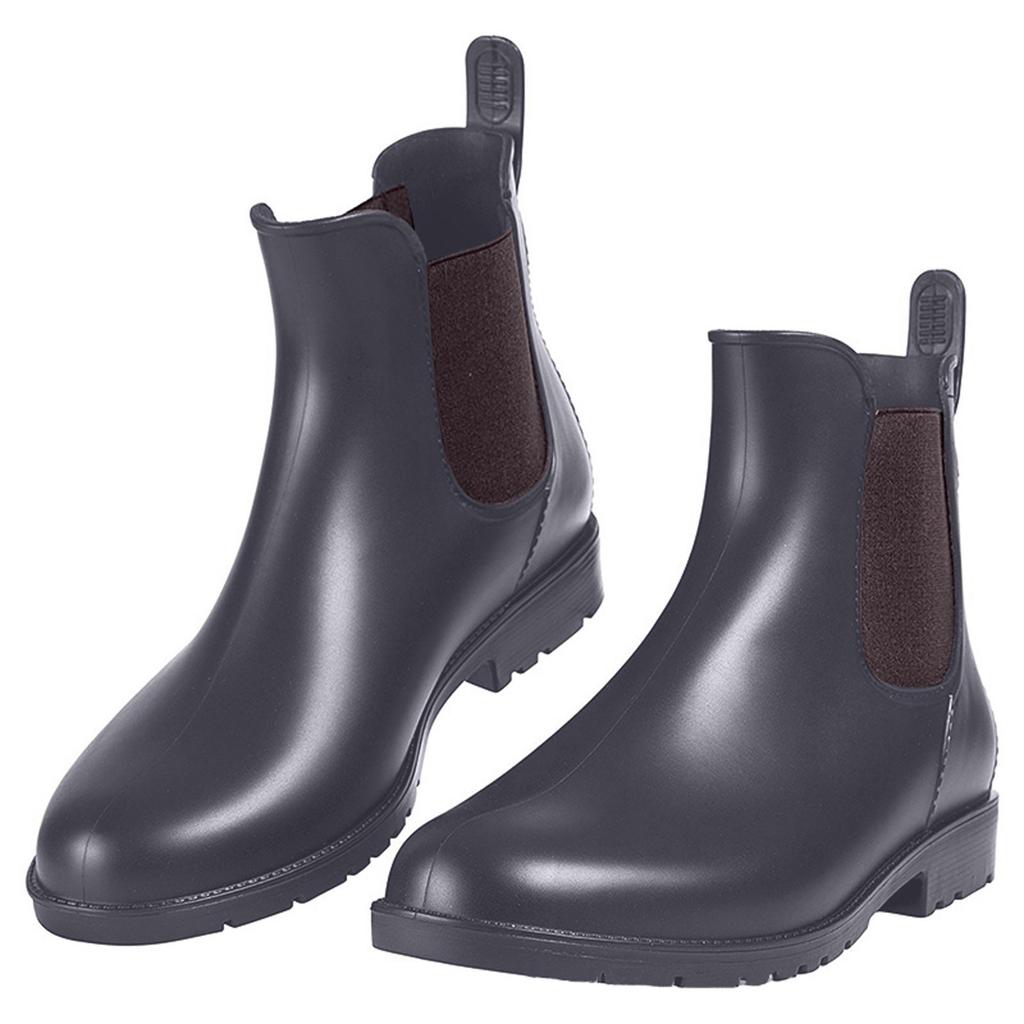 Riding Boots Short Boots Women's Rain Boots Slip Resistant Water Boots