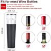 Silicone Bottle Stoppers with Built-in Vacuum Wine Saver Pump Food-safe Silicone Caps Vacuum Wine Stopper 5