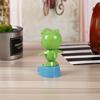 1pc Car Decoration Solar Energy Decoration Shaking Head Doll Cartoon SharShape Decoration Gift Creative Interior Automotive Car