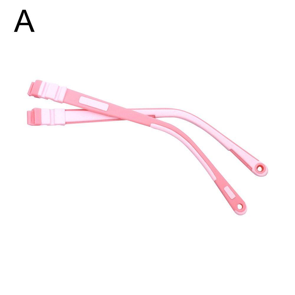 Детские гибкие противоскользящие дужки для очков, сменные, разных цветов