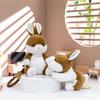 Pocket Soft Pouch Rabbit Plushie Pp Cotton Fill Children Plush Toy Enthusiasts